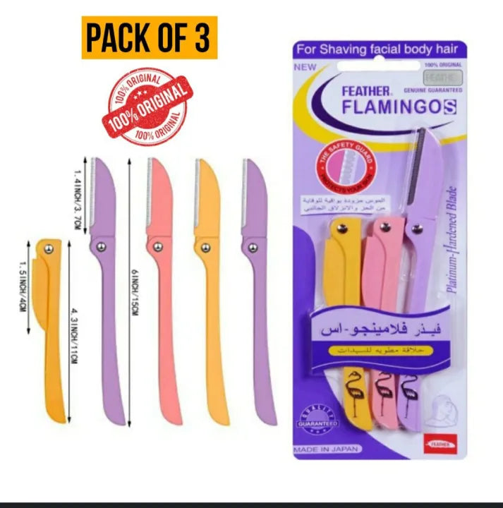 Facial Razor Blades for Face, Eyebrows