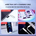 PD 60W Multifunctional USB Type C Data Cable