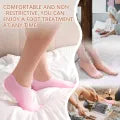 Silicone Gel Heel Pad Socks