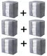 pack of 3-Improved Quality LARGE Storage Bags FOR SHIRTS CLOTHS AND BLANCKETS DOUBLE ZIPPER Organizer