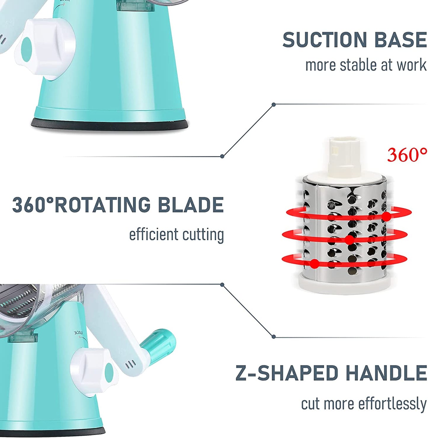 Chinese. Chopper. 3 in 1